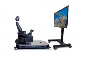 Tower Crane Personal Simulator - Operator Chair - 1 Display